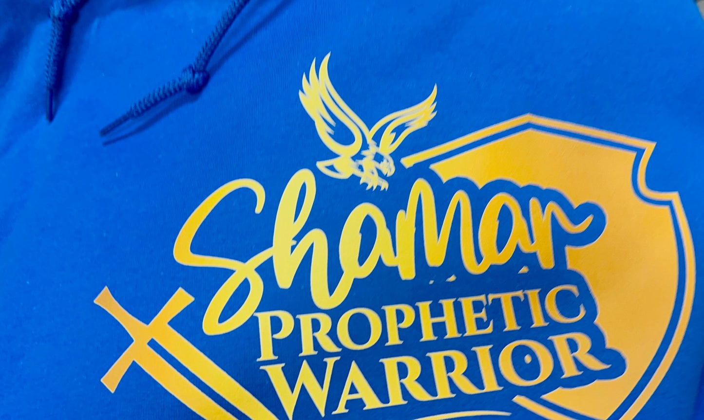 Shamar Prophetic Warrior Blue Hoodie