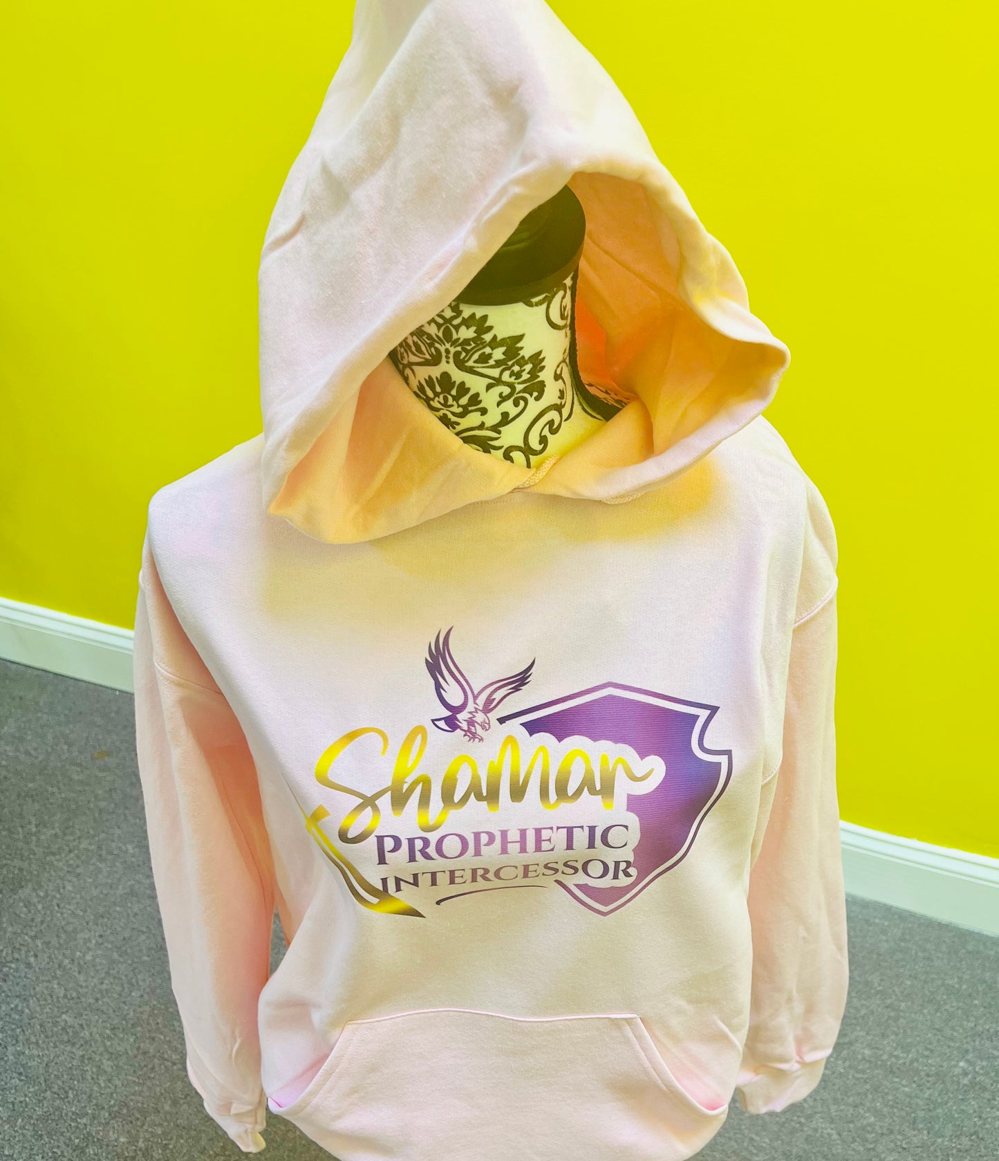 Shamar Prophetic Intercessor Pink Hoodie