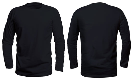 Personalized - Black Long Sleeve