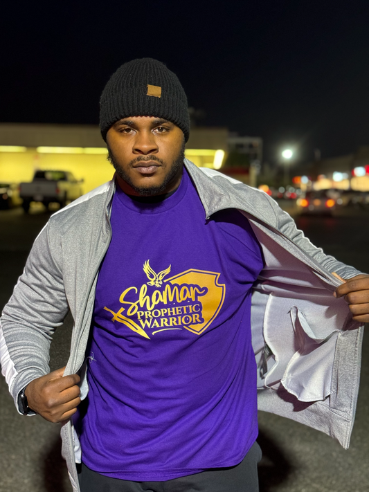 Shamar Warrior Purple T-shirt