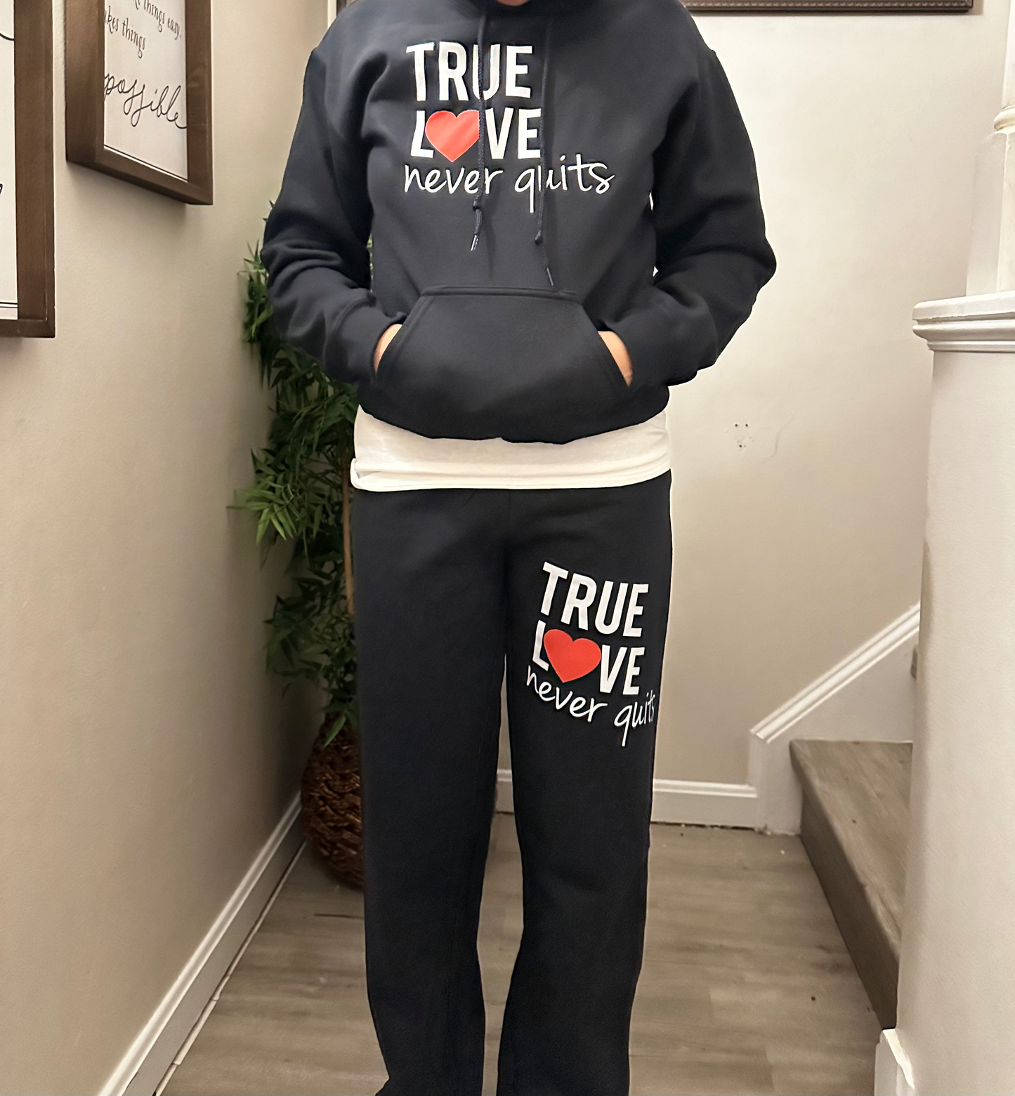 True Love Hoodie Set